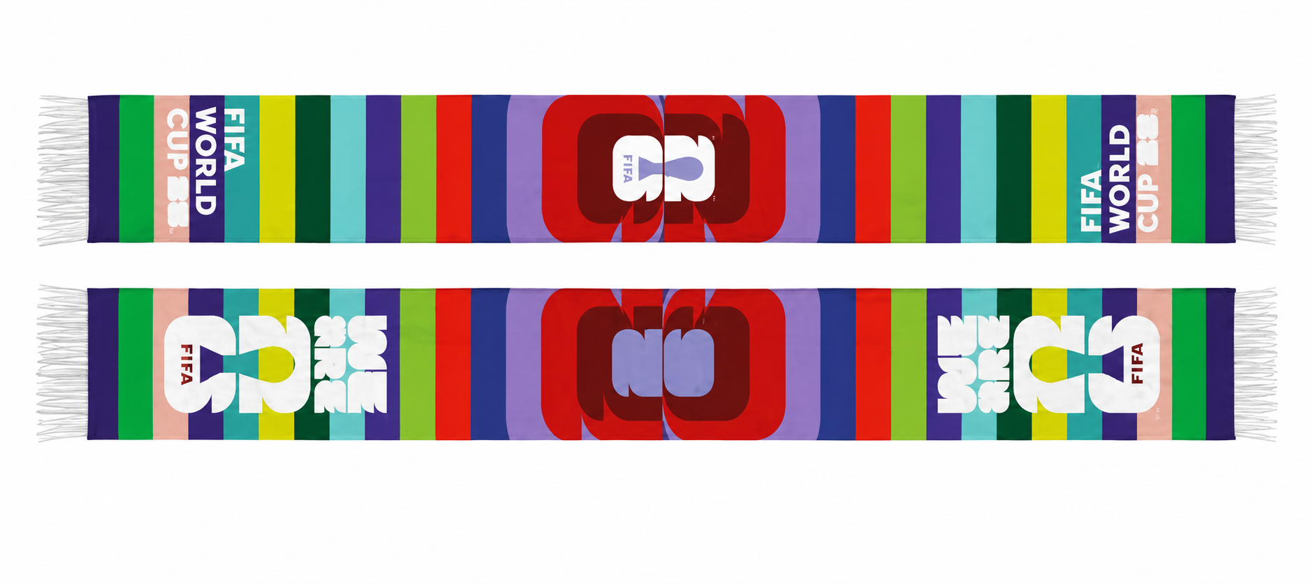 2026 FIFA World Cup™ Rainbow Stripe Scarf