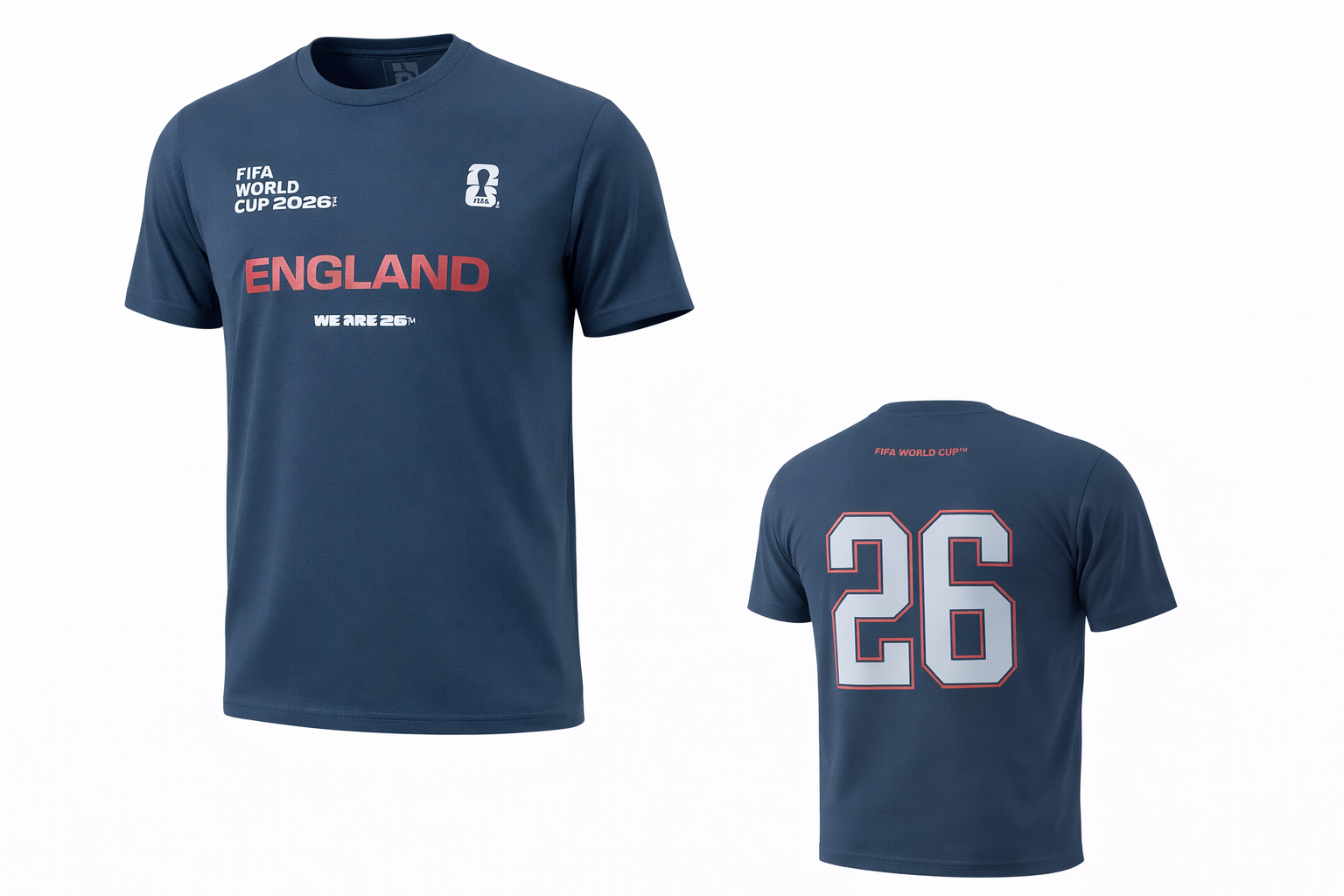 England Navy Fan Tee