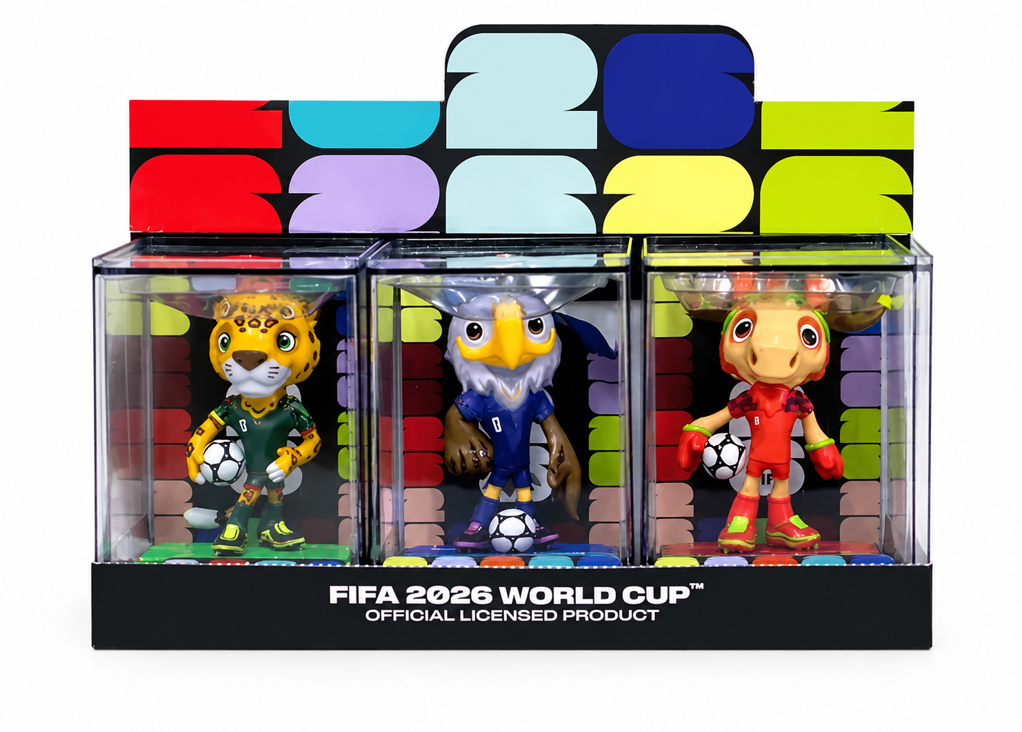 2026 FIFA World Cup™ 3.5" Mascot Figurine Set